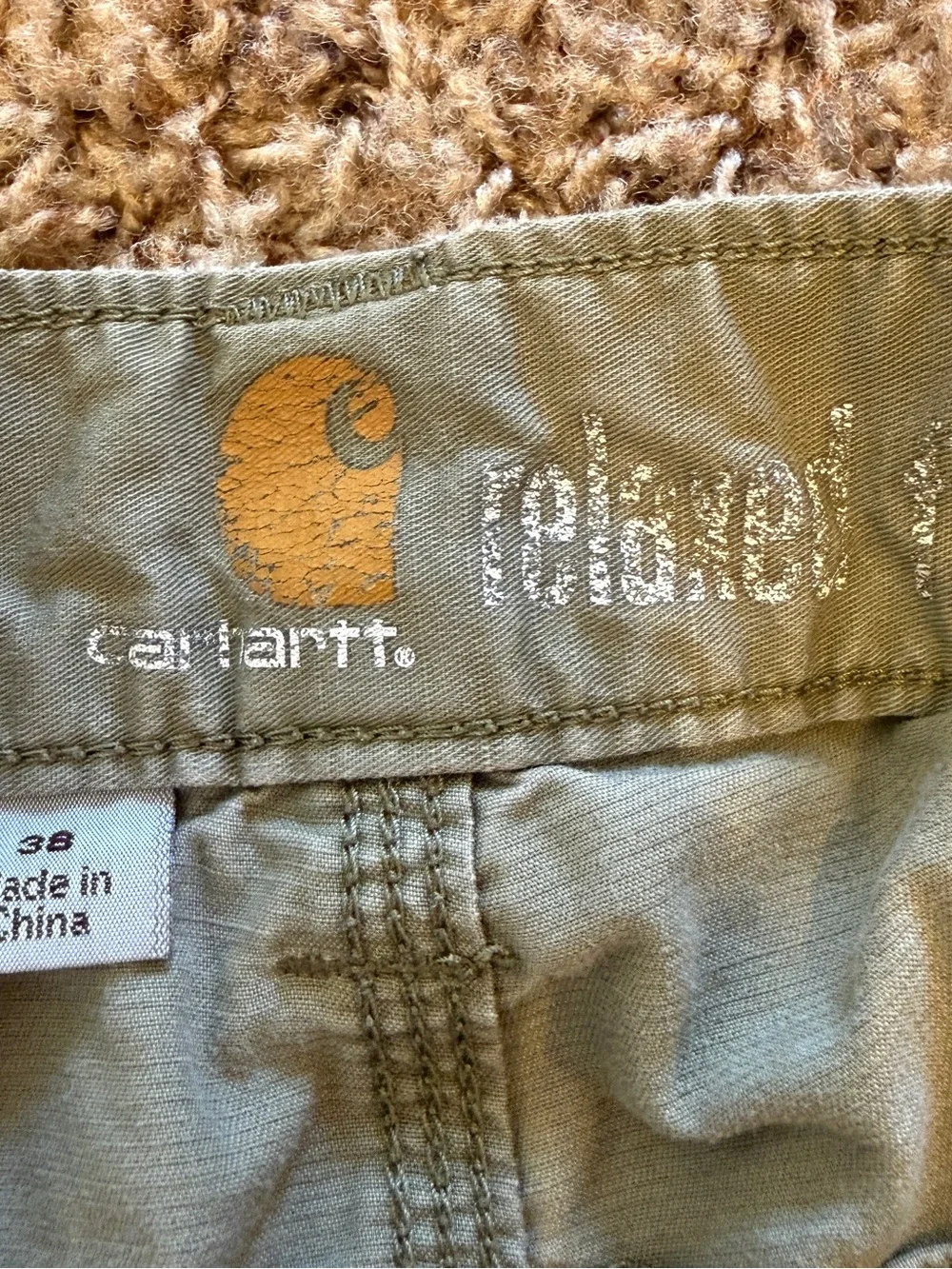 Men's Cargo Shorts in Light Olive Green - Casual Summer Shorts